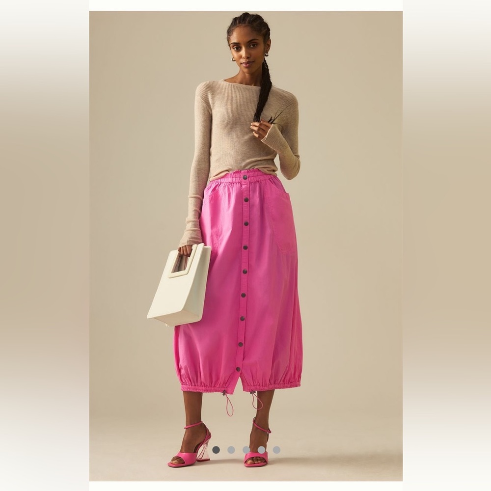 NWT Anthropologie Parachute Bubble Skirt